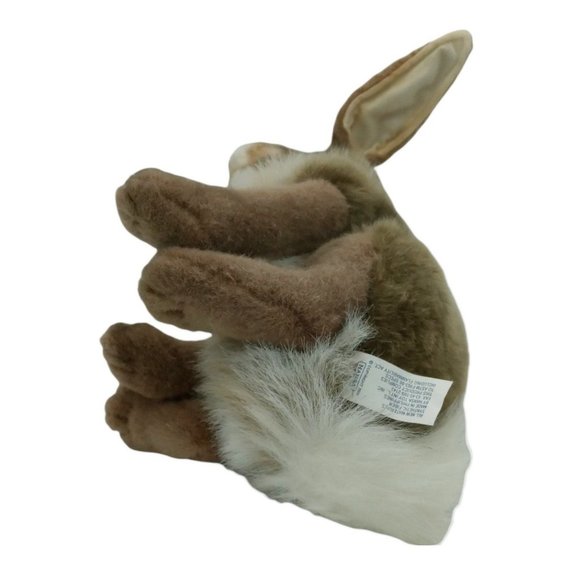 Vintage Stuffed Bunny Rabbit, Hansa Plush, Stuffed Animal, Thomas Boland, 12 in - Picture 6 of 9